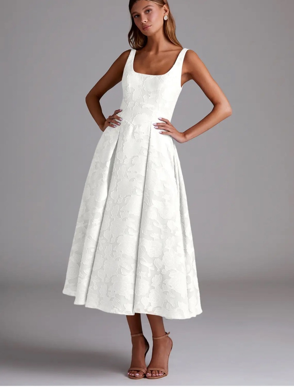 NWT Azazie Midi Dress